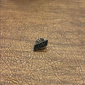 Black Enamel Pin